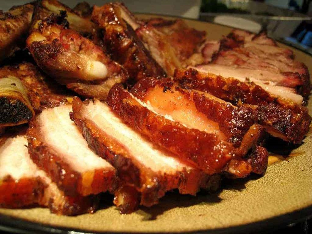 Lợn Cắp Nách Nướng Giòn Bì