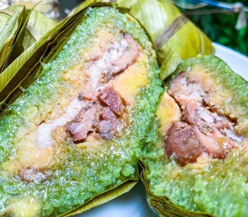 Bánh chưng gù Yên Minh