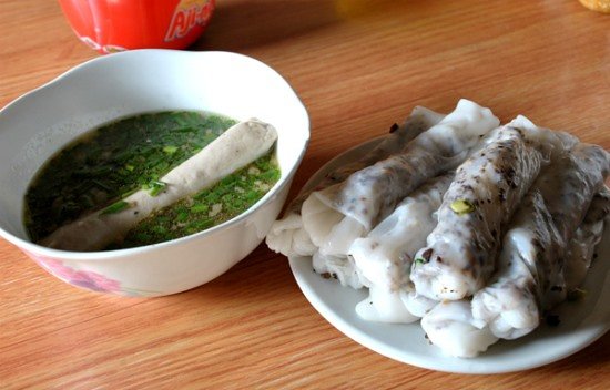 Bánh cuốn nóng nước xương